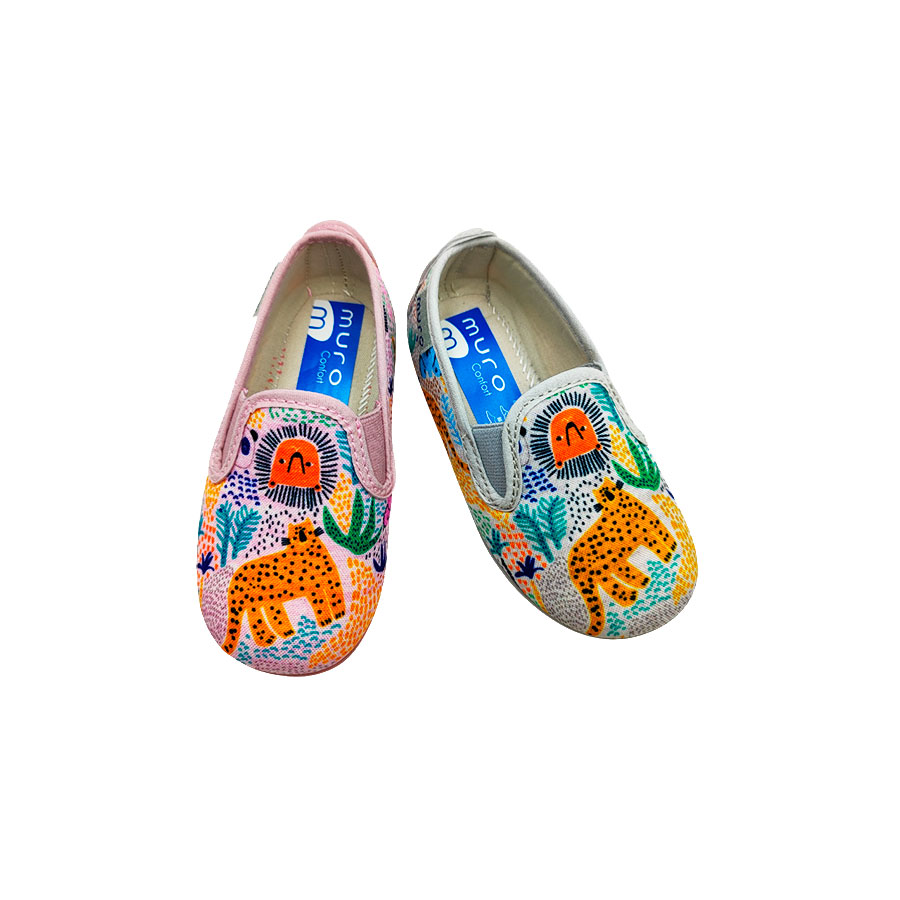 Zapatilla de casa para niños Muro de verano