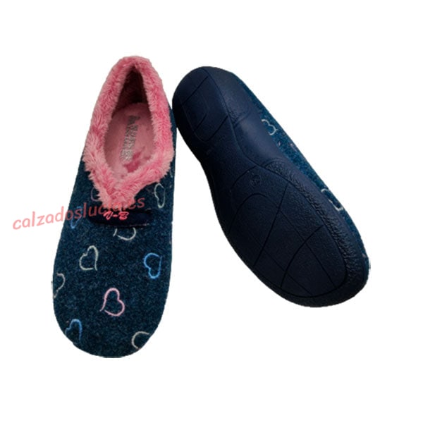 Zapatilla de casa con cuña Vulca-Bicha