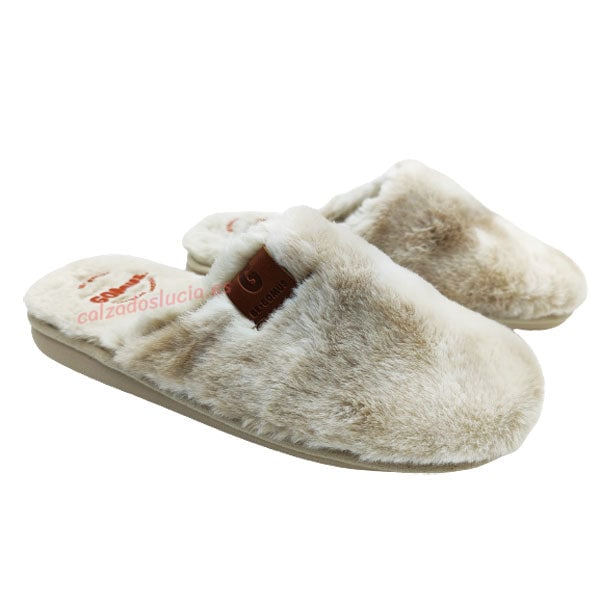 Zapatilla casa pelos arena de Gomus