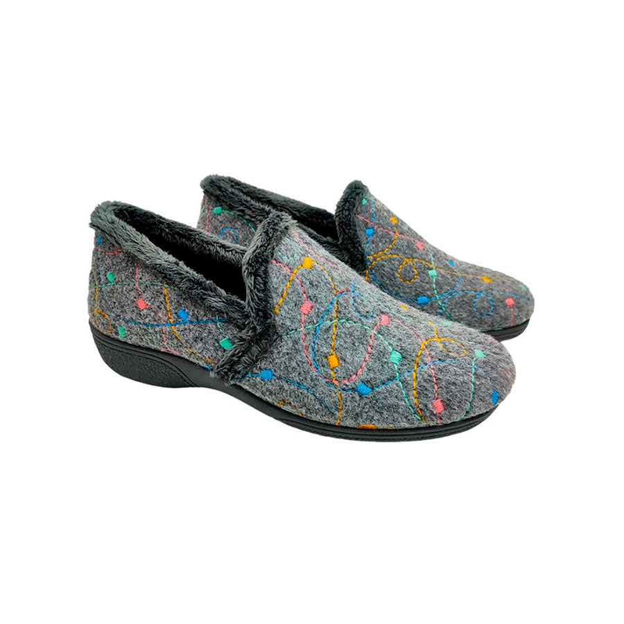 Zapatilla de casa Vulca Bicha de mujer para el invierno