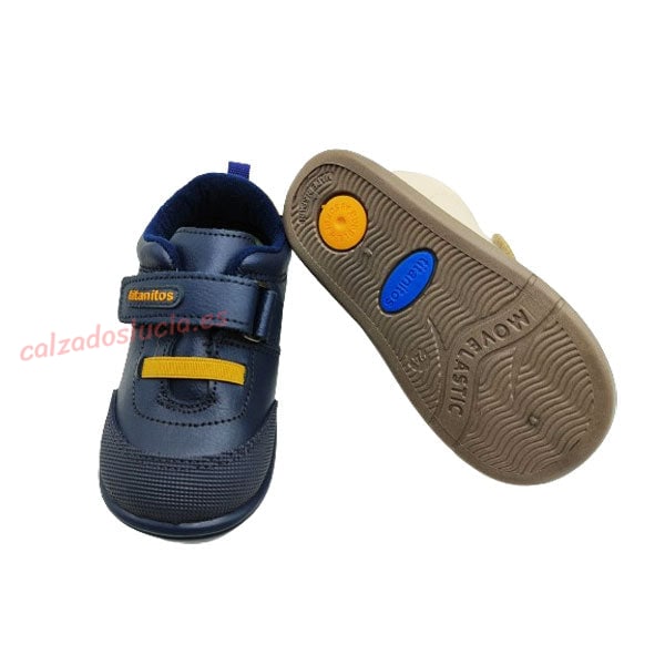 Zapatilla respetuosa Luigi de Titanitos lavable