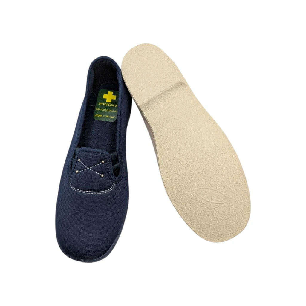 Suela de goma ligera y antideslizante de zapato confort Doctor Cutillas.
