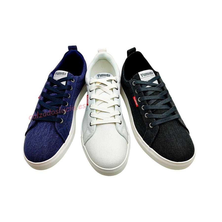 Zapatilla casual de lona Yumas hombre