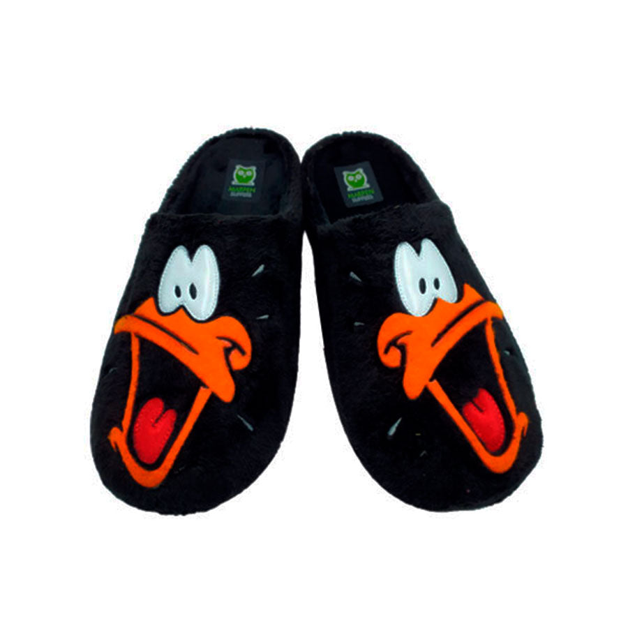 Preciosa zapatilla de casa pato negro de Marpen