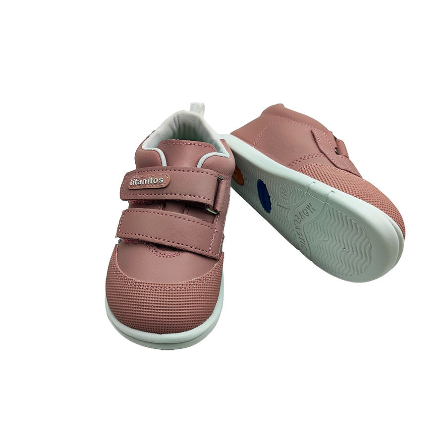 Zapatilla rosa modelo Amancio de bebé