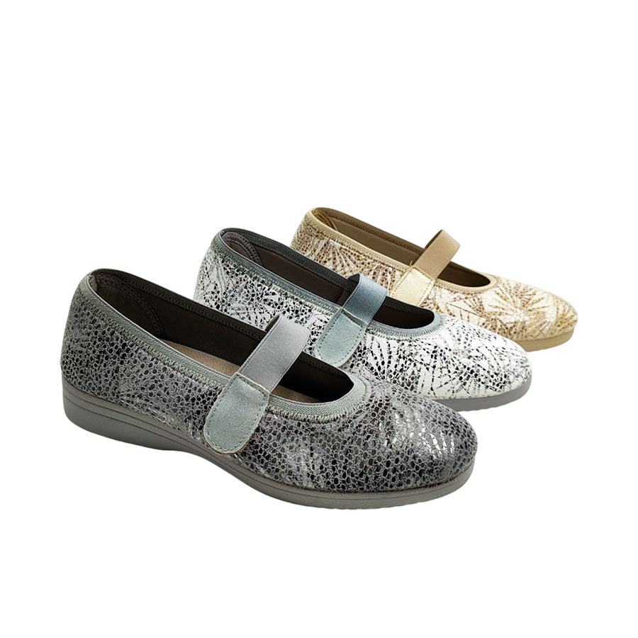 Zapatilla licra para pies delicados de mujer