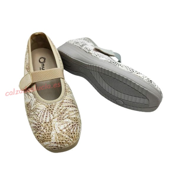 Zapatilla de licra para pies deformados