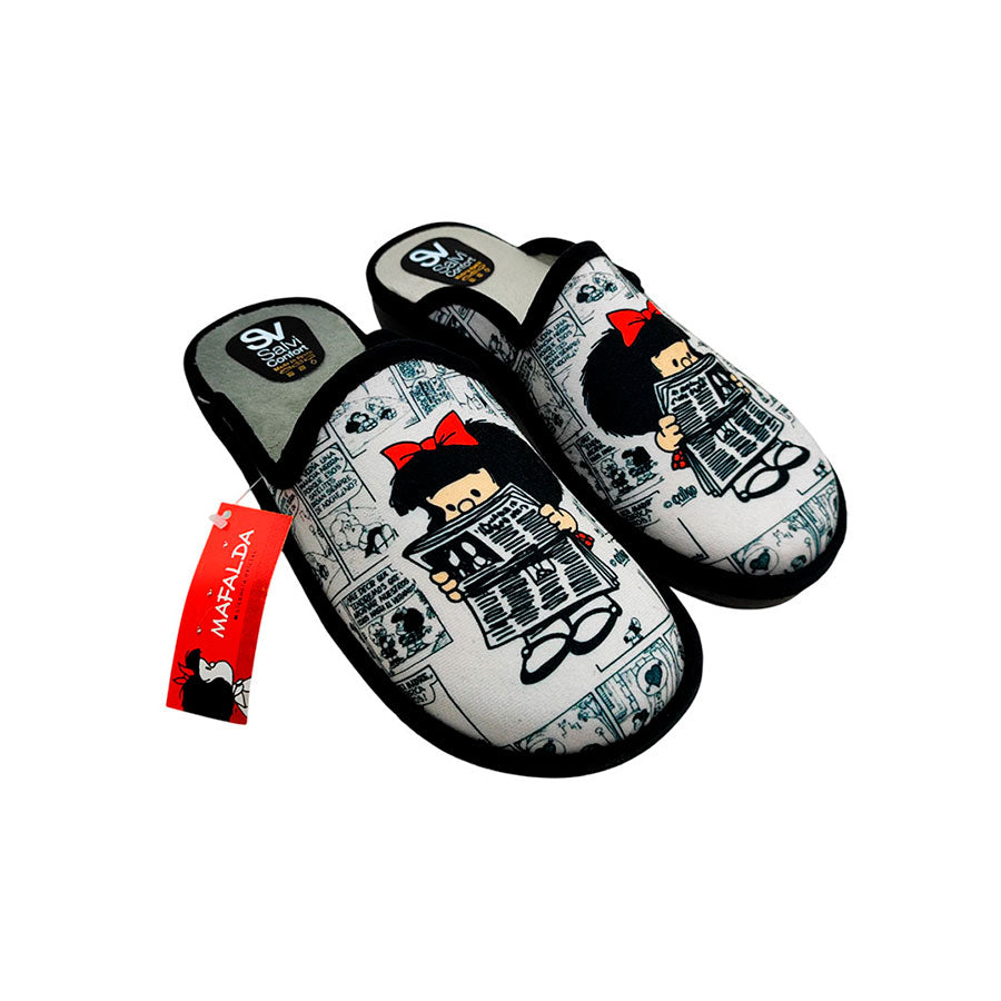 Zapatilla de casa con licencia de Mafalda