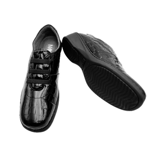 Zapato negro charol de Notton mujer