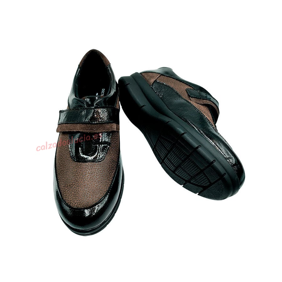 Zapato de velcro Doctor Cutillas ancho especial