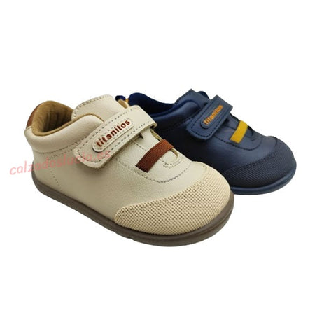 Zapatilla respetuosa Luigi de Titanitos lavable