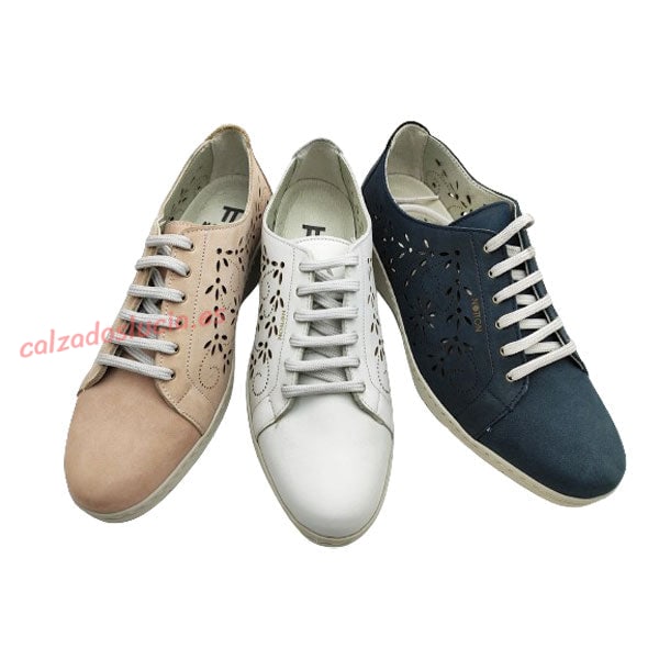 Zapato de verano con cuña y cordones Notton
