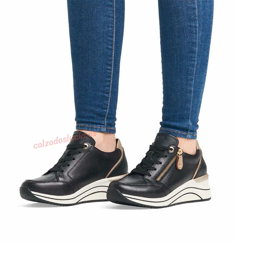 Zapato deportivo con cremallera Remonte