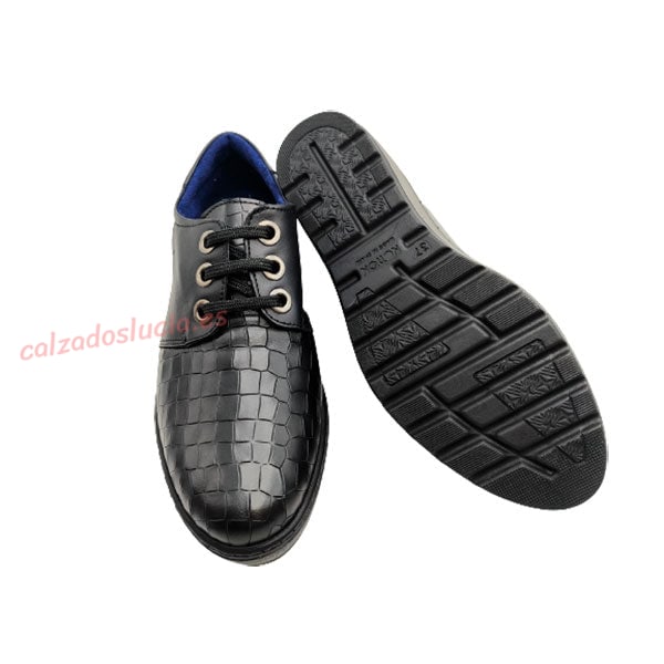 Zapato de cordones y plataforma Notton