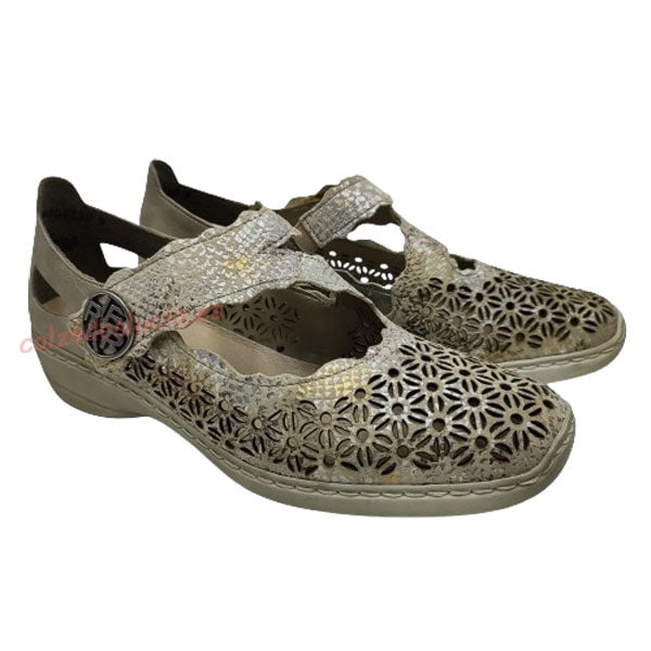 Zapato suave de mujer con rejilla