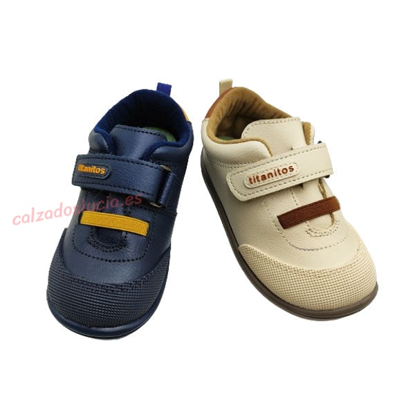 Zapatilla respetuosa Luigi de Titanitos lavable