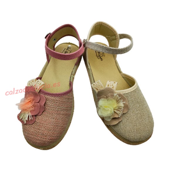 Alpargata de niña para vestir Vul-Peques