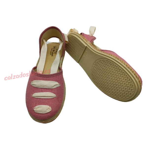 Alpargata de cintas a la pierna Vul-Peques