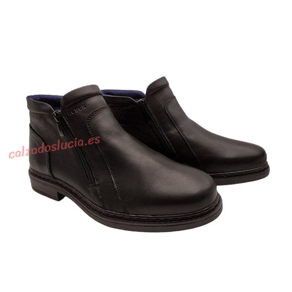 Botín 67 de Notton con doble cremallera