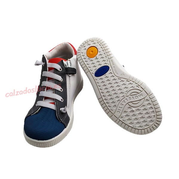 Botín deportivo Titanitos con cremallera