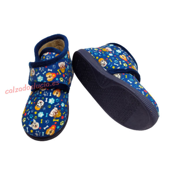 Botín de casa para niño de la patrulla canina