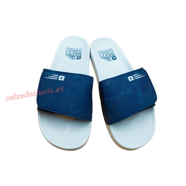 Chancla con velcro para hombre Beppi