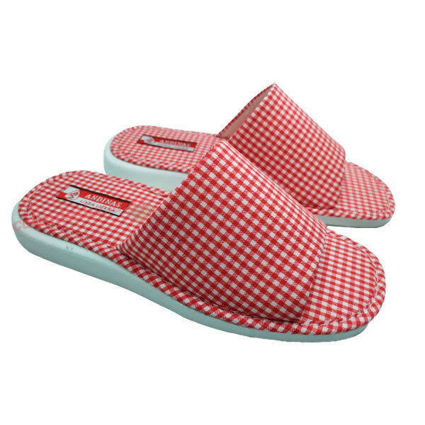 Fresca zapatilla de casa con dedos abiertos Andinas