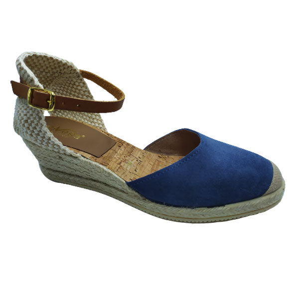 Alpargata de piel en color Iris Anvesa