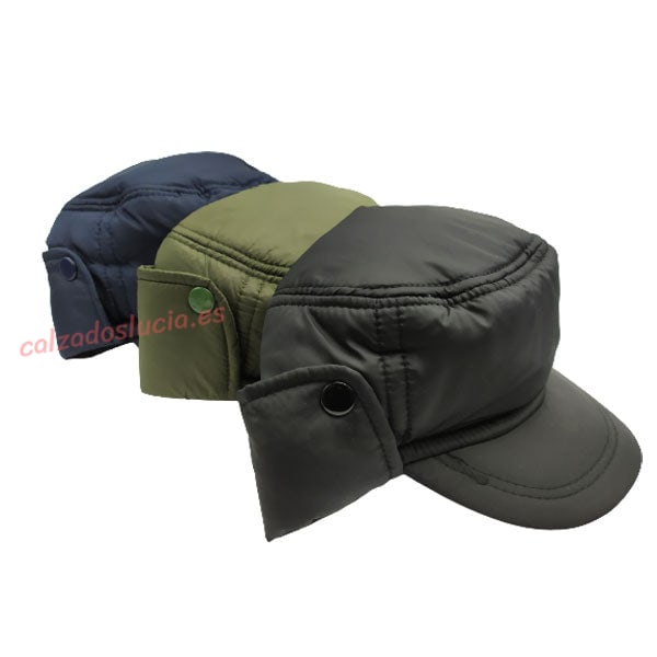 Gorra con orejeras impermeable