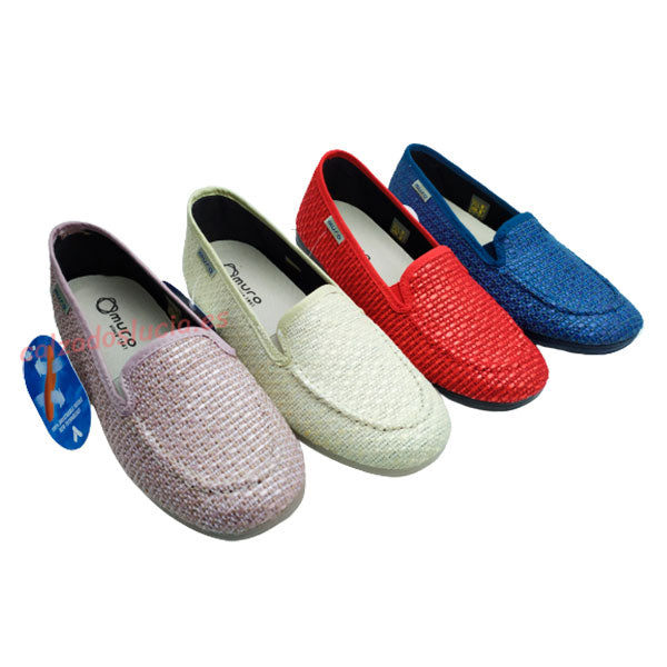 Zapato de rafia para mujer Garrido Muro