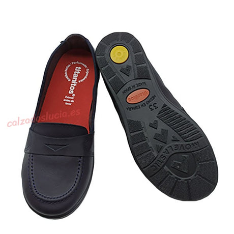 Zapato colegial de niña Titanitos