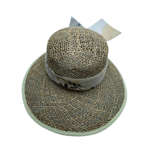 Visera de cordoncillo para mujer