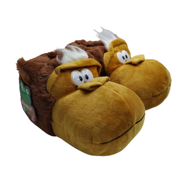 Pantufla gorila de casa