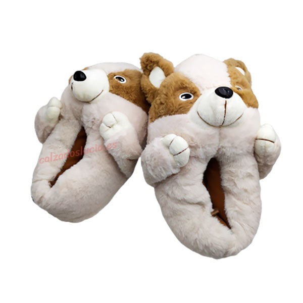 Zapatilla casa animales perro Corgi