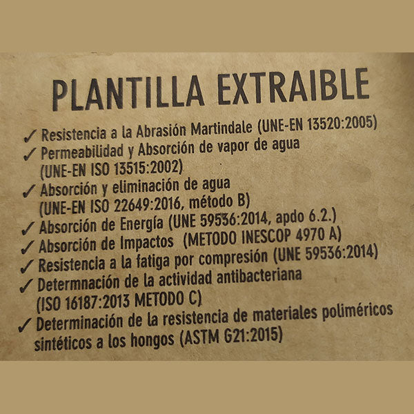 Plantilla extraíble de Marpen