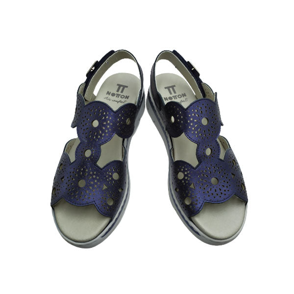 Sandalia mujer con plantilla y velcro