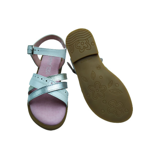 Sandalia de niña en piel Titanitos