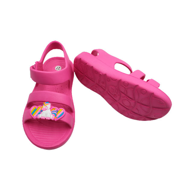 Sandalia playera de niña con unicornio Beppi