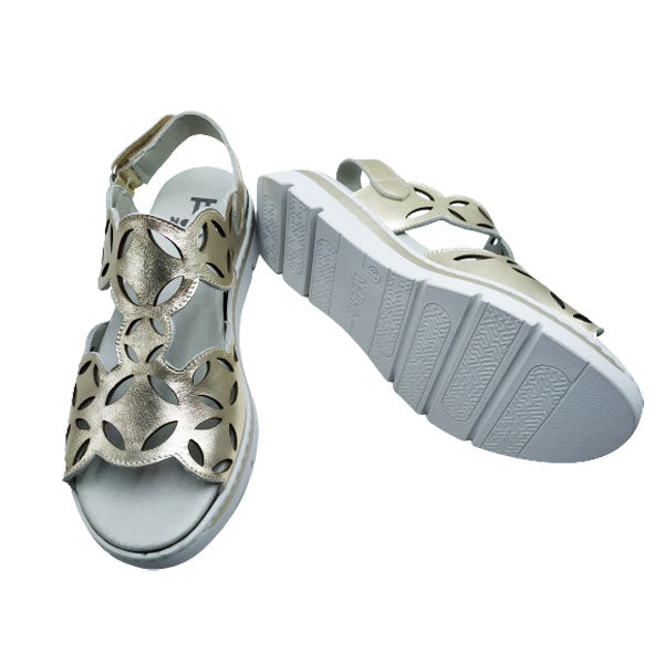 Sandalia mujer Notton con plantilla