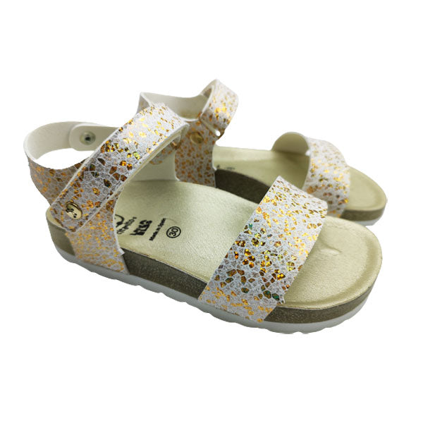 Sandalia oro bio de Titanitos