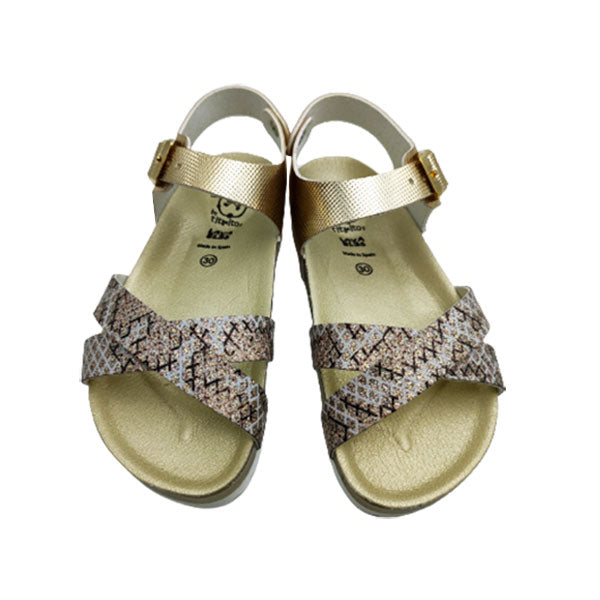 Sandalia bio Titanitos tiras cruzadas