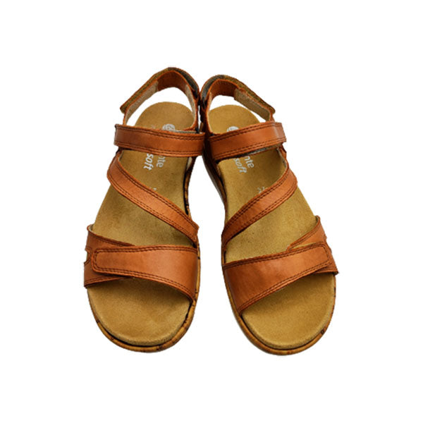 Sandalia de tiras y velcro Remonte