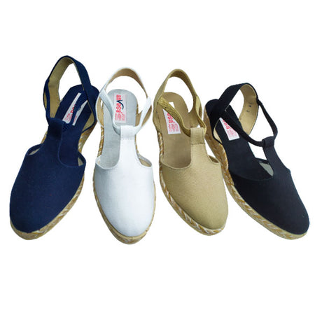 Alpargata de cáñamo sujeta al tobillo Anvesa