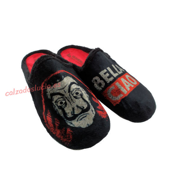 Zapatilla de casa Bella Ciao Casa de Papel