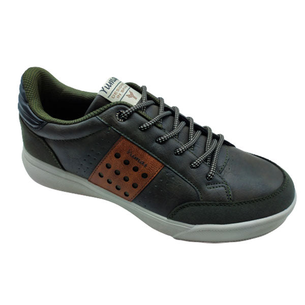 Zapatilla Yumas en kaki modelo Osaka