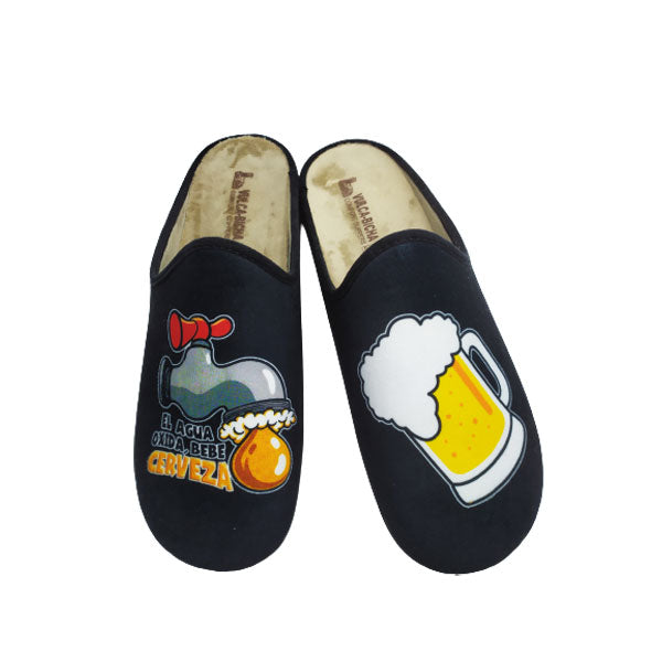 Zapatilla de casa divertida para chico Vulca-Bicha