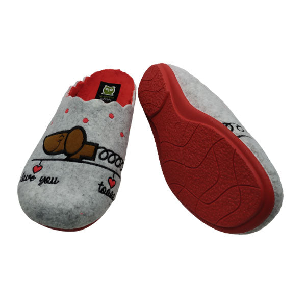 Zapatilla casa divertida ideal para regalar