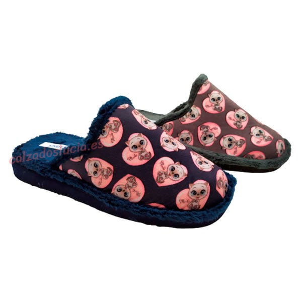Chinela de gatitos Andinas mujer