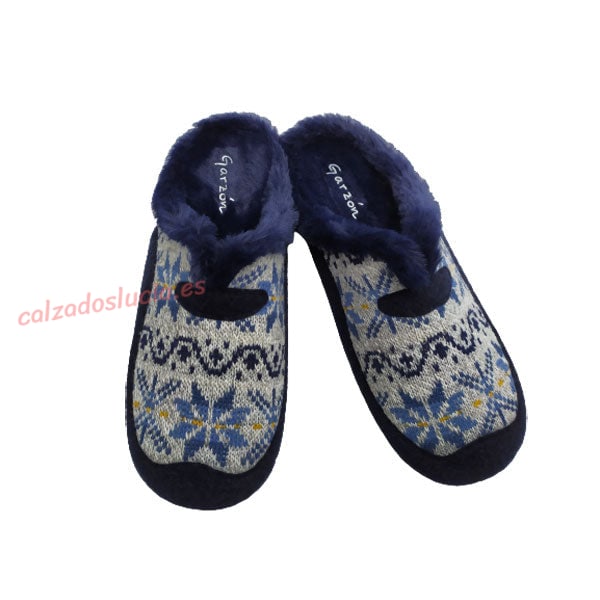 Zapatilla destalonada Garzón para mujer