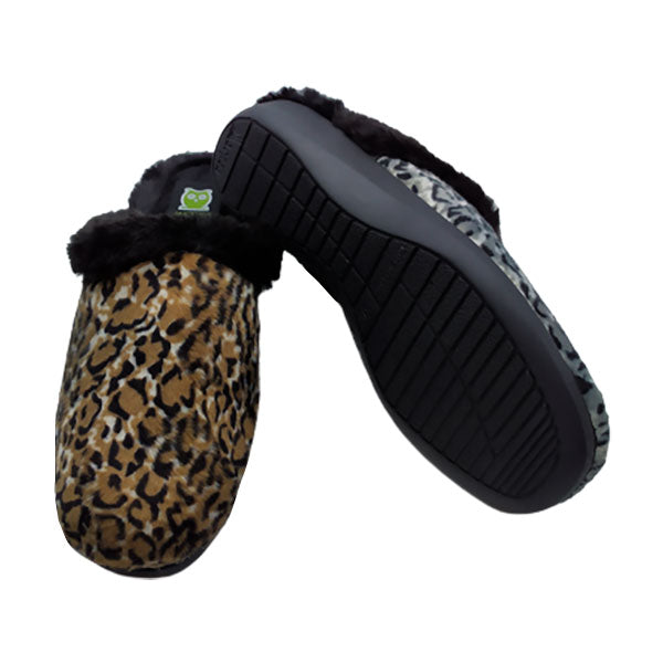 Zapatilla de casa de pelos leopardo Marpen Slippers